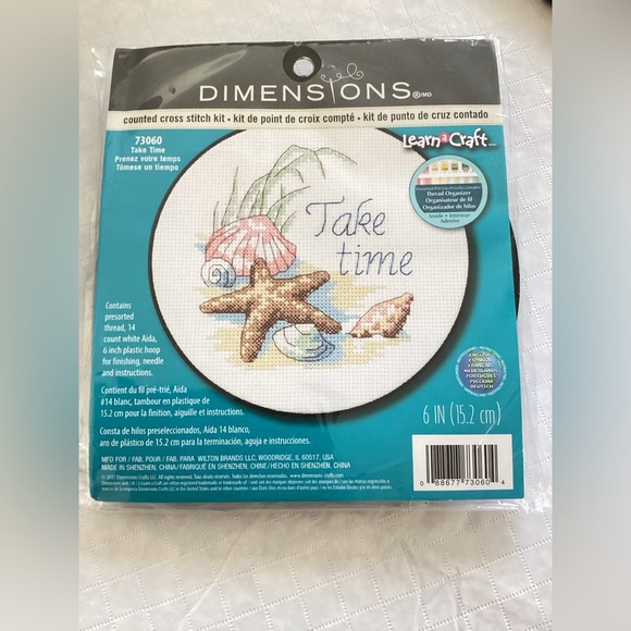 Other - Cross Stitch Kit Seashells Beach